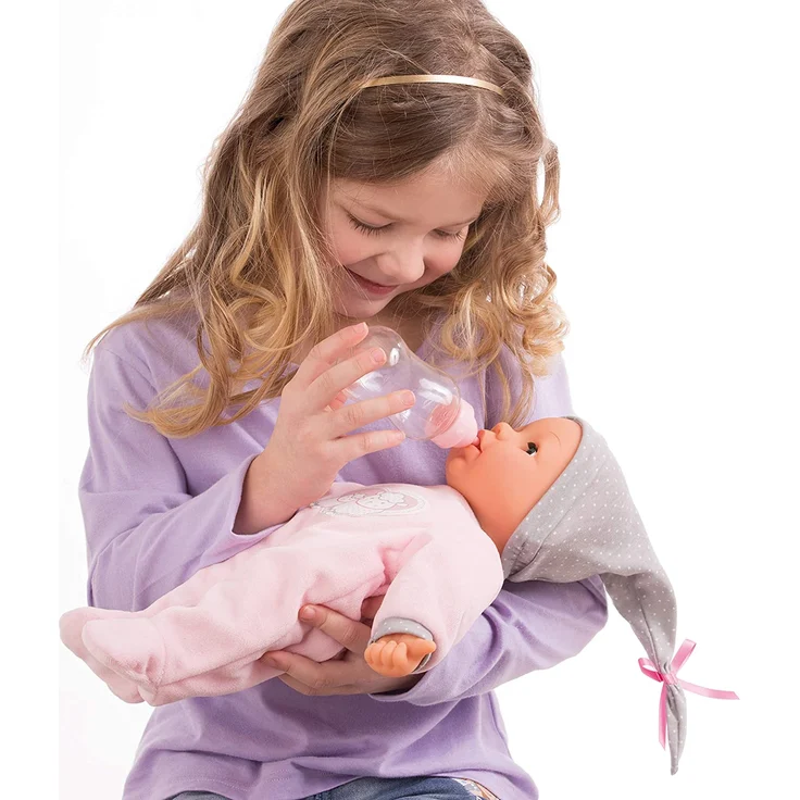 Bayer Design 93829 My Piccolina Interactive Puppe, Funktionspuppe, sprechend (Babylaute), interaktiv, rosa – Bild 9