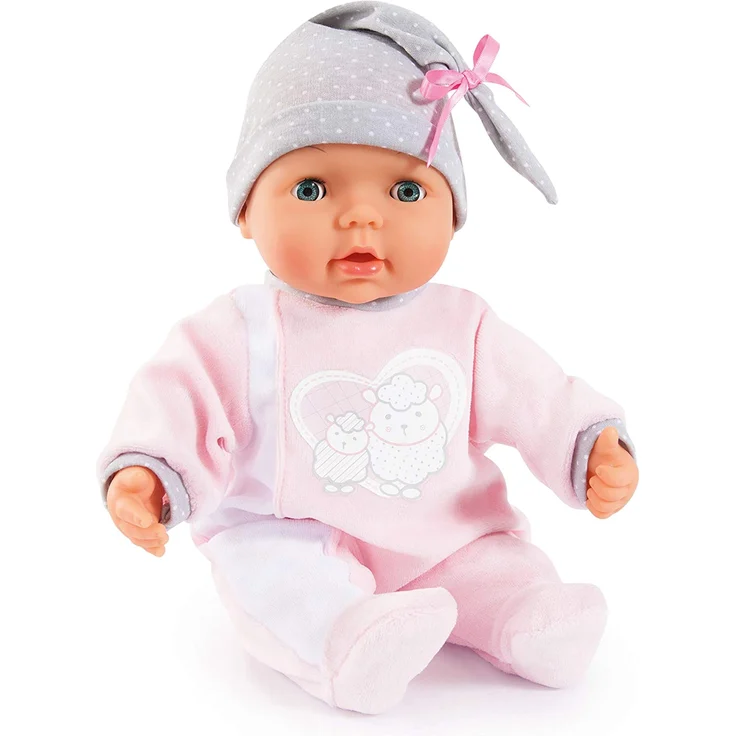 Bayer Design 93829 My Piccolina Interactive Puppe, Funktionspuppe, sprechend (Babylaute), interaktiv, rosa – Bild 2
