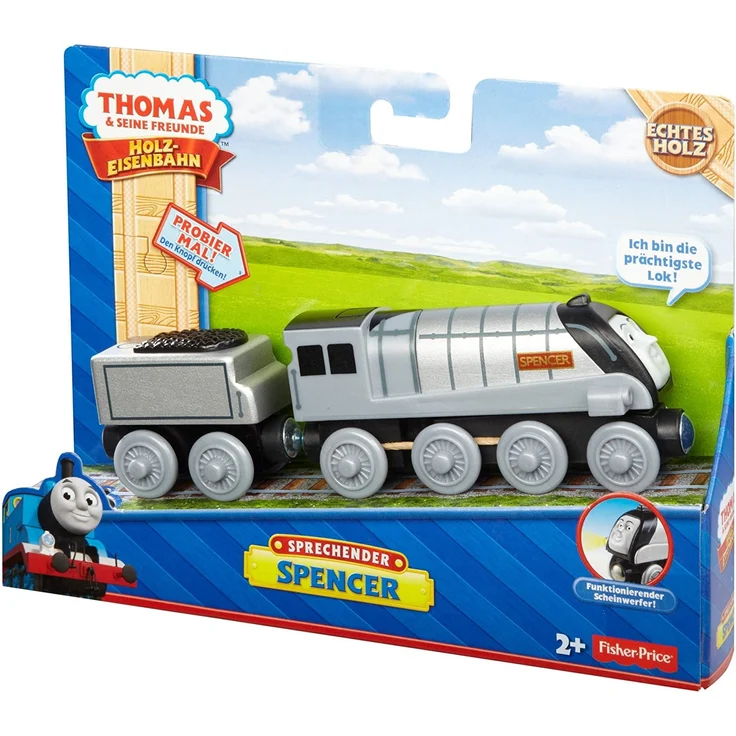 Mattel Fisher-Price BCF66 - Thomas und seine Freunde Sprechende Lokomotive Spencer, groß – Bild 4