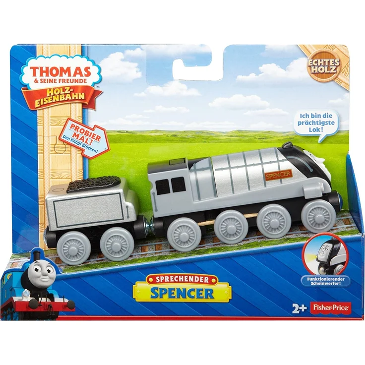 Mattel Fisher-Price BCF66 - Thomas und seine Freunde Sprechende Lokomotive Spencer, groß – Bild 3