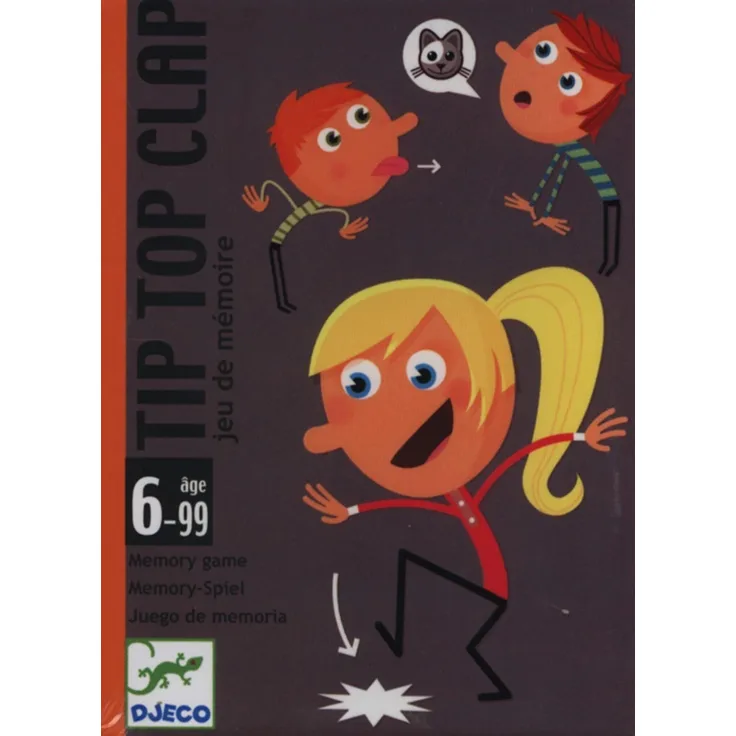 Djeco DJ05120 Kartenspiele: Tip Top Clap
