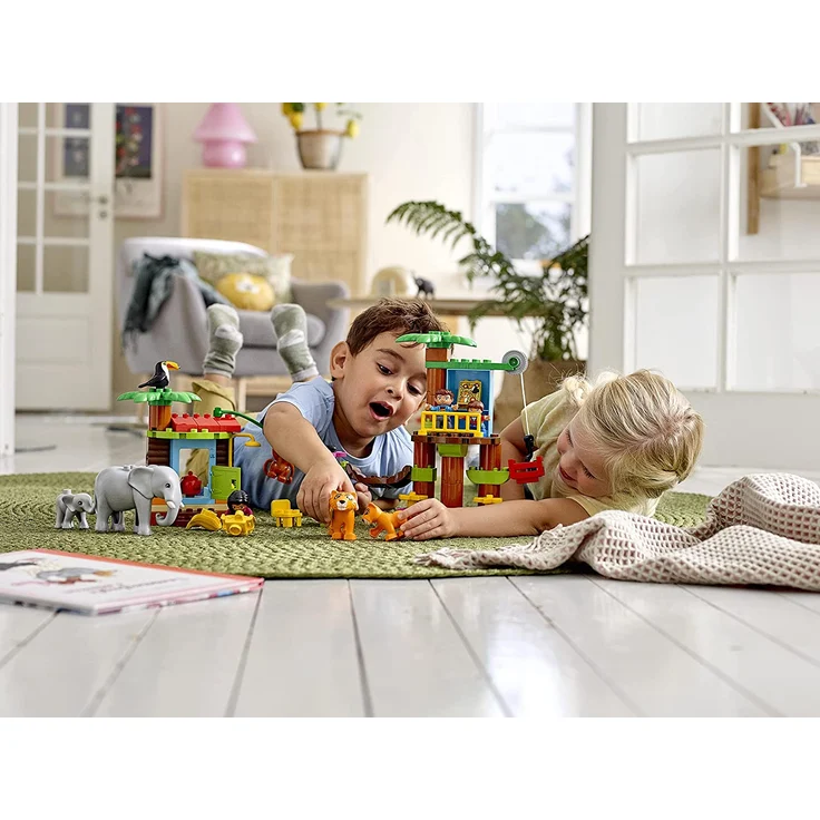 LEGO 10906 Duplo Town - Baumhaus im Dschungel, Bausteine – Bild 12