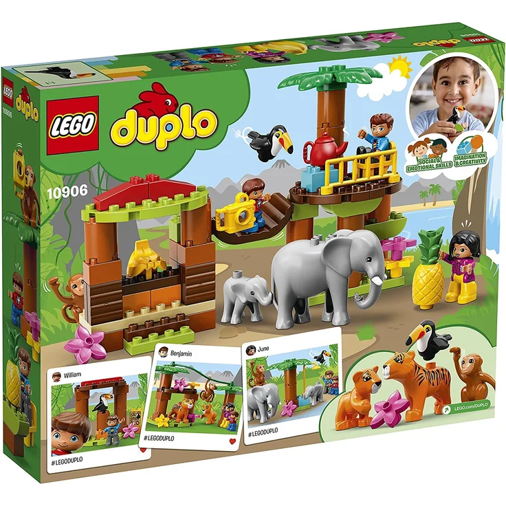 LEGO 10906 Duplo Town - Baumhaus im Dschungel, Bausteine – Bild 13