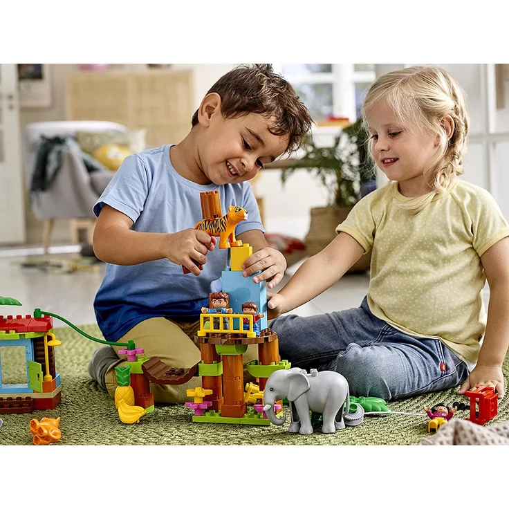 LEGO 10906 Duplo Town - Baumhaus im Dschungel, Bausteine – Bild 11