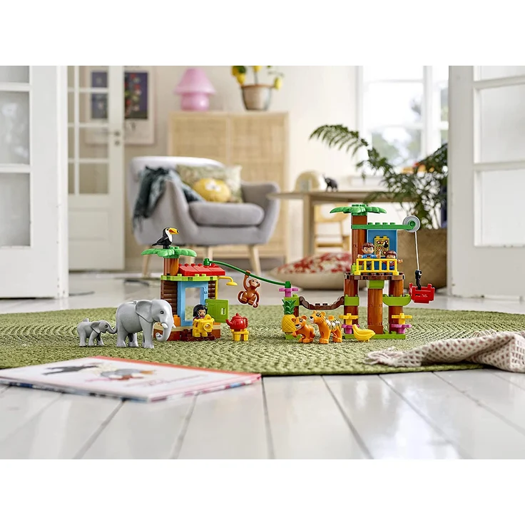 LEGO 10906 Duplo Town - Baumhaus im Dschungel, Bausteine – Bild 10