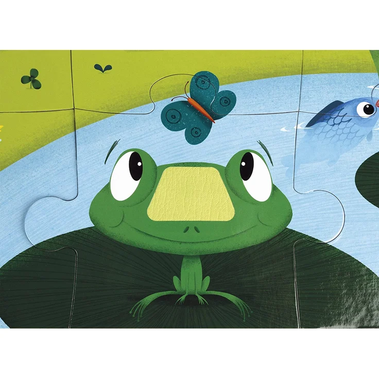 Janod J02772 Taktil Puzzle 20 Teile, Bauernhof - Preisvergleich – Bild 6