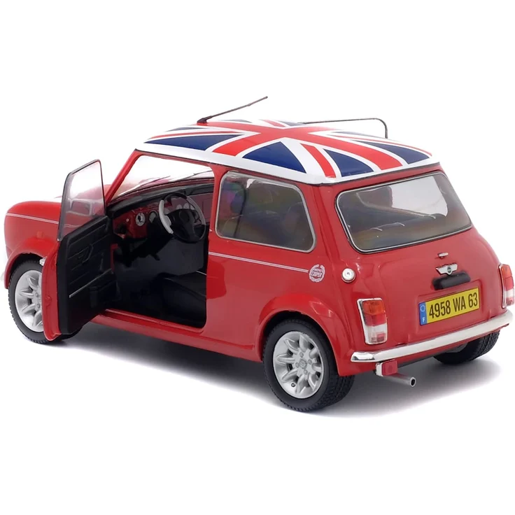 Solido 1800604 1:18 Mini Cooper Sport 1997 421184470-1, Modellauto, Modellfahrzeug, rot – Bild 7