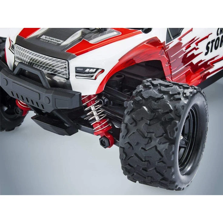Revell Control 24830 X-Treme schneller RC Truggy Cross Storm, 2.4 GHz, proportional, 4WD Allrad, geländegängig, bis zu 50 km/h ferngesteuertes Auto, Rot – Bild 4