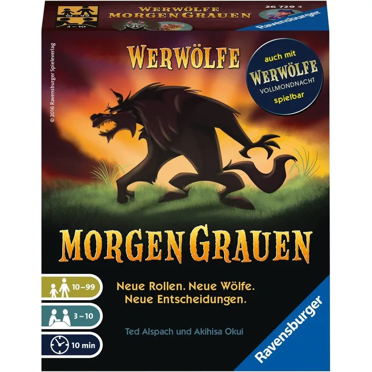 Ravensburger Spiel - Werwölfe MorgenGrauen