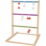 Wurfspiel Holz 75 cm 7-teilig blank