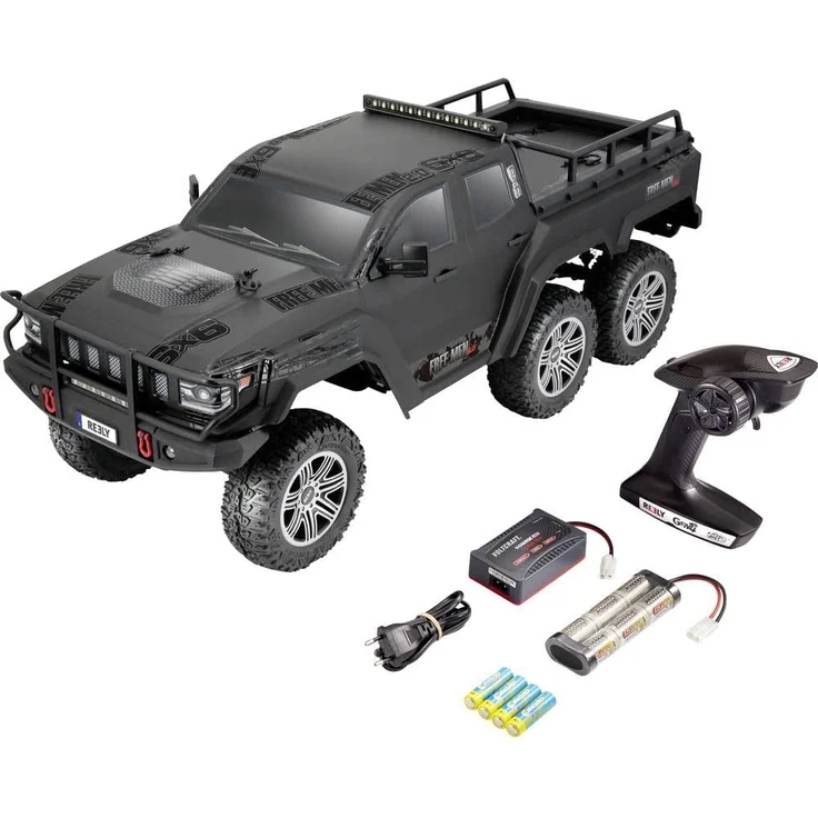RC Modellauto Crawler 1:10 Reely FreeMen 2. 0 6x6 Gebürstete Elektronik Allradantrieb (6WD) 100% Premium RtR – Bild 4