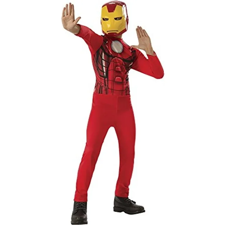 Avengers – Iron Man Kostüm, Mehrfarbig, S (Rubie 's 640921-s)