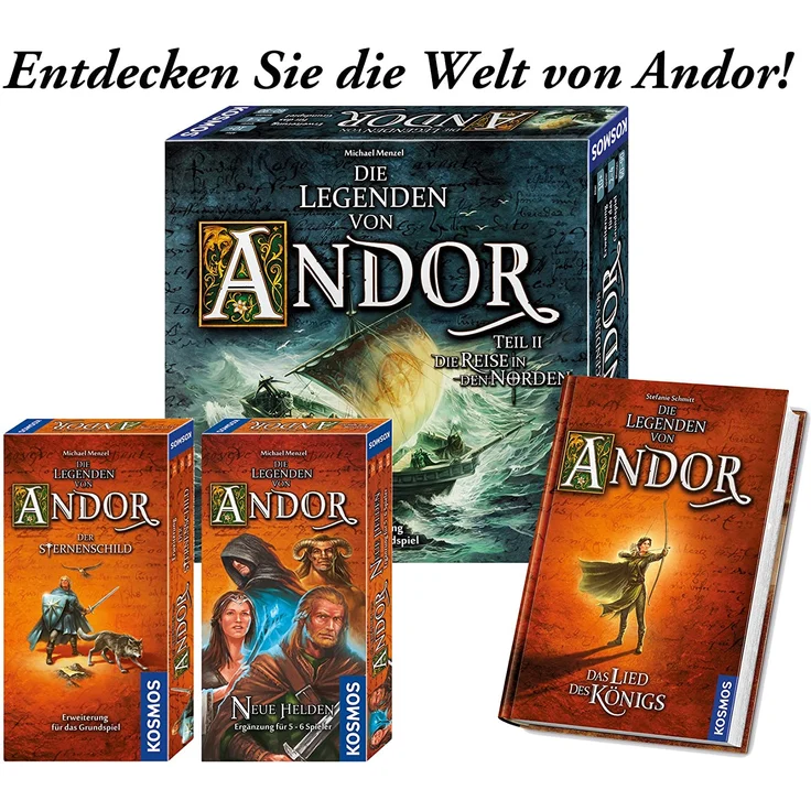 KOSMOS - Die Legenden von Andor – Neue Helden Erweiterung – Bild 6