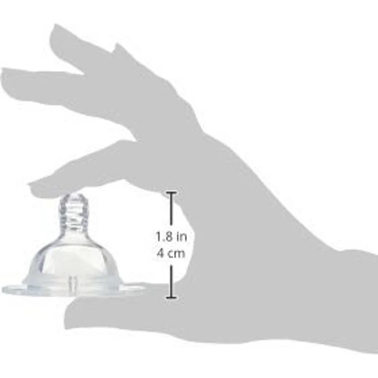 Twistshake 78021 Anti-Colic, Flaschensauger Large, 4 Monate Plus, transparent – Bild 8