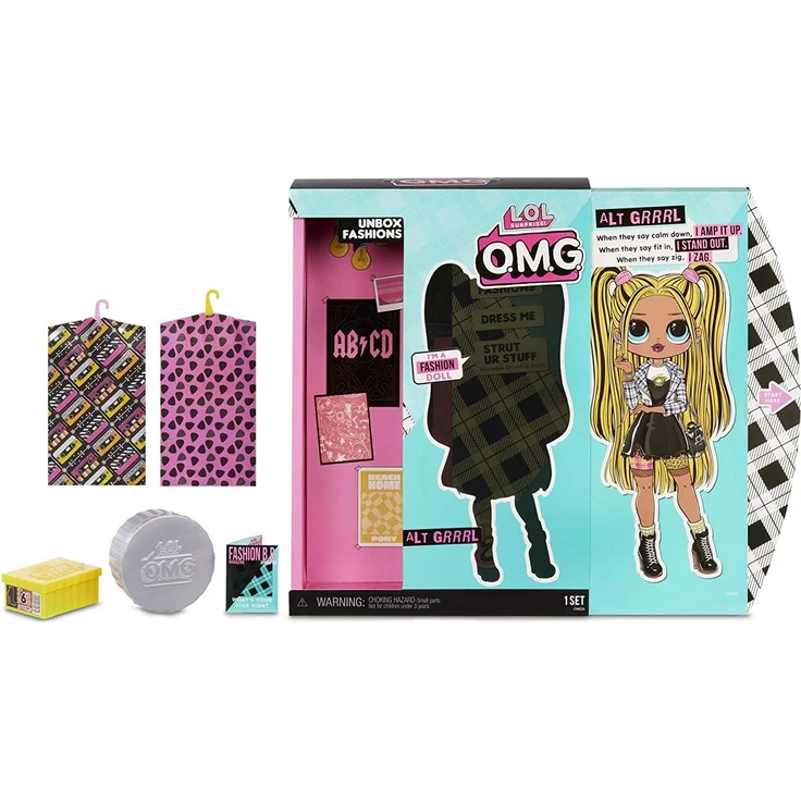 L.O.L. Surprise! 'OMG Series 2 Alt Grrrl' Modepuppe, mit 20 Überraschungen, ab 5 Jahren, – Bild 4