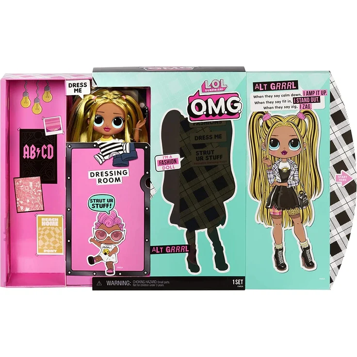 L.O.L. Surprise! 'OMG Series 2 Alt Grrrl' Modepuppe, mit 20 Überraschungen, ab 5 Jahren, – Bild 5