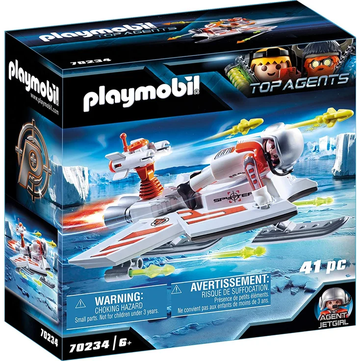 PLAYMOBIL TOP AGENTS 70234 Spy Team Fluggleiter, ab 6 Jahren – Bild 1