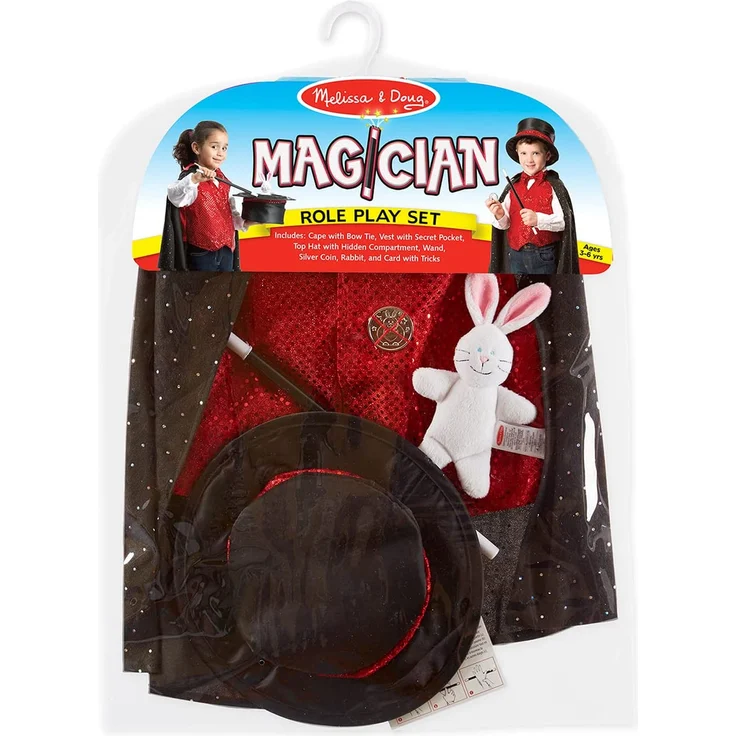Melissa & Doug Kinderkostüm Zauberer – Bild 6