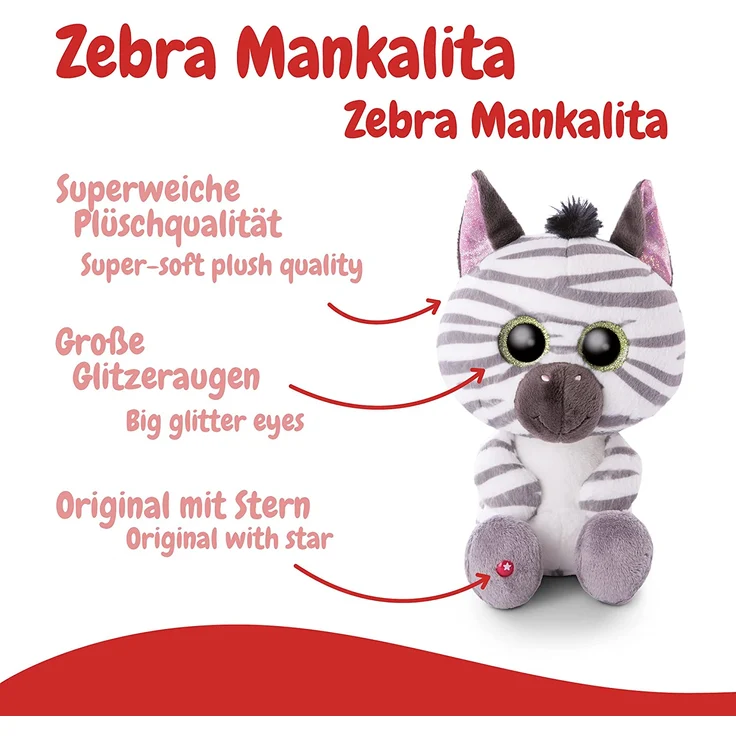 NICI Zebra Mankalita Spieltiere – Bild 3