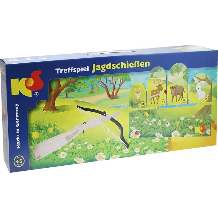 KS 41610 Jagdschießen "Tiere" mit Armbrust Holz Eichhorn