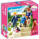 Playmobil 70258 - Heidi - Clara mit Vater und Fräulein Rottenmeier