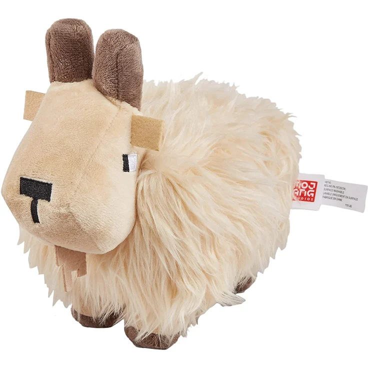 Minecraft HBT43 - Bergziege Plüschfigur, ca. 21 cm, weich, Geschenk zum Sammeln für Fans, Spielzeug ab 3 Jahren – Bild 2