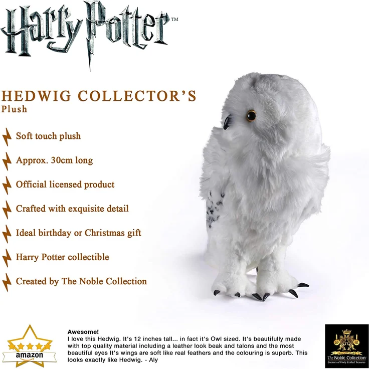 The Noble Collection Hedwig Collectors Plüschplüsch – Bild 3