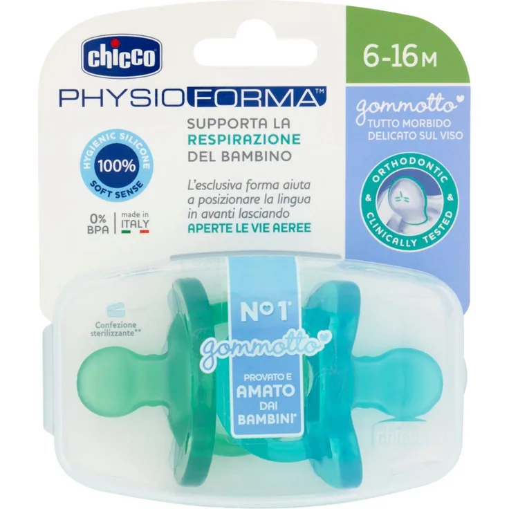 Chicco Physio Weicher Schnuller, 2er-Set