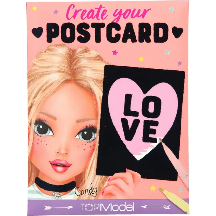 TOPModel Create your Postcard