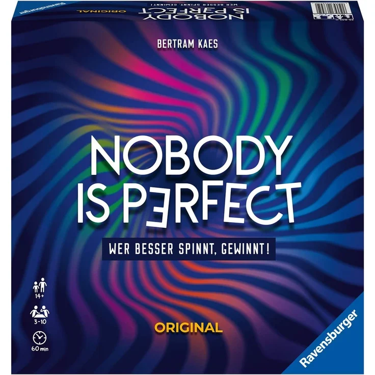 Ravensburger 'Nobody is perfect Original' Brettspiel, ab 14 Jahren, 3 - 10 Spieler, 60 min Spielzeit – Bild 2