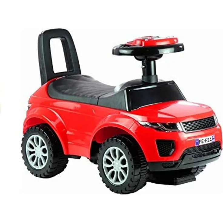 LEANToys Rutschauto für Baby und Kinder Rot