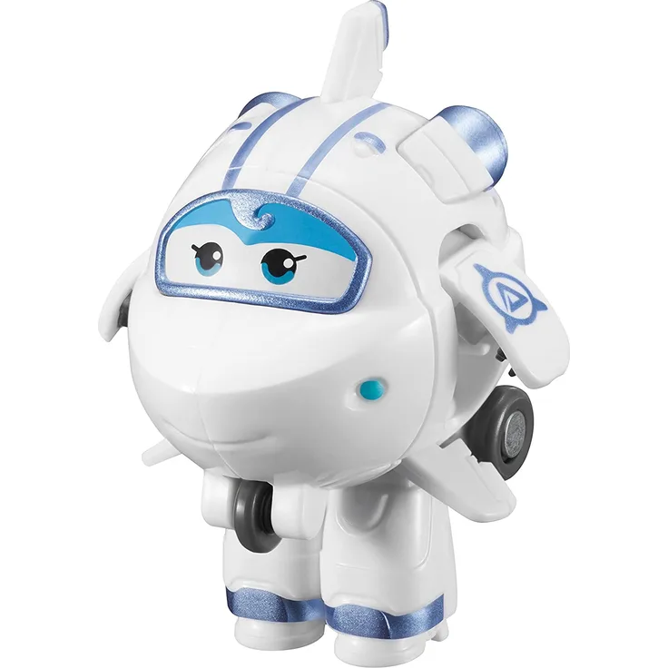 Auldeytoys EU720024 Super Wings Astra a-Bot Spielzeugfigur Transformer Mini, Weiß