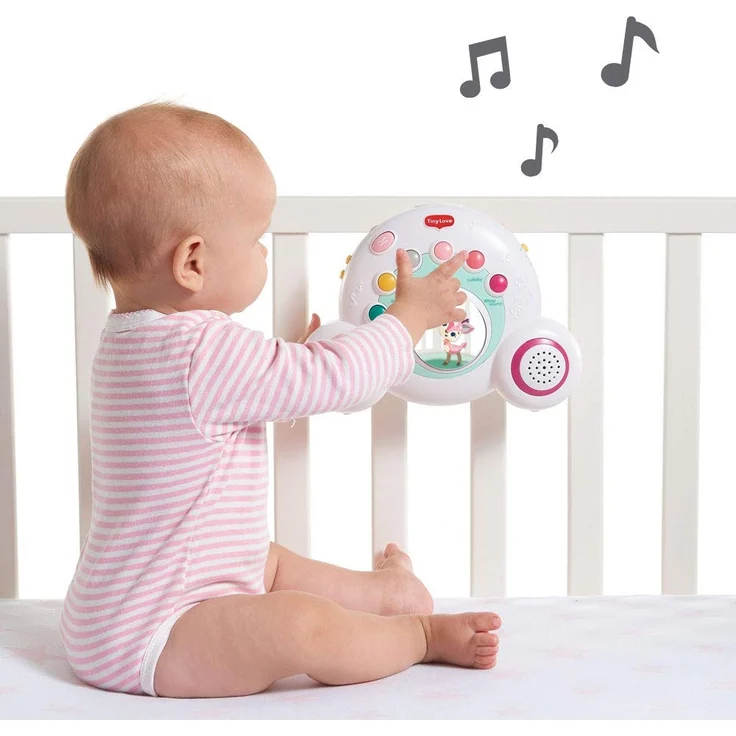 Tiny Love Baby-Mobile, hochwertiges 2-in-1 Musik-Mobile mit 18 wundervollen Melodien und 40 Min. Spieldauer, auch als tragbare Musik-Box nutzbar, Baby-Spieluhr ab der Geburt (0M+), Tiny Princess Tales – Bild 4