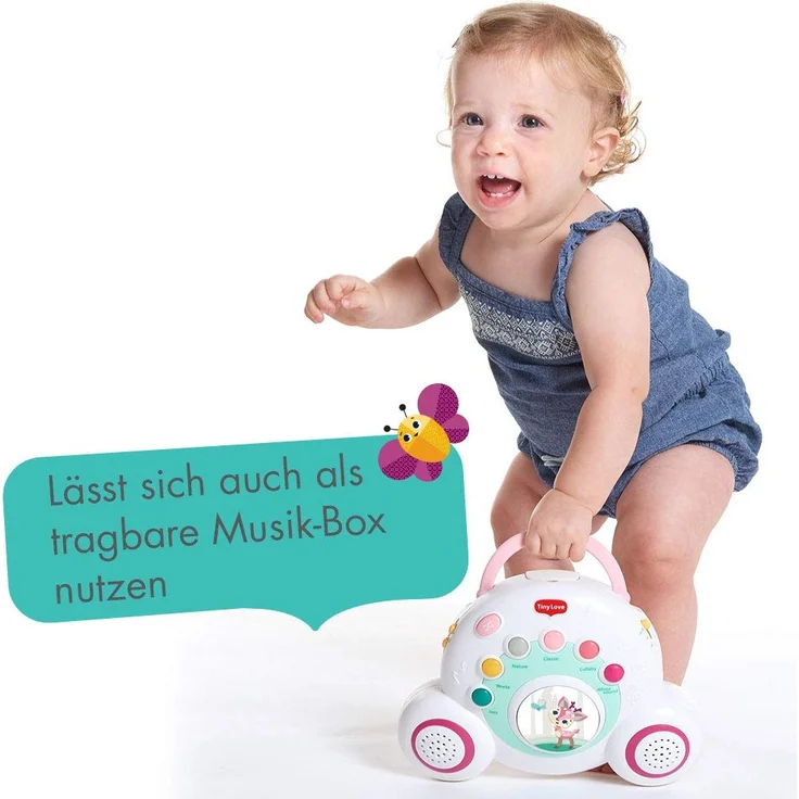 Tiny Love Baby-Mobile, hochwertiges 2-in-1 Musik-Mobile mit 18 wundervollen Melodien und 40 Min. Spieldauer, auch als tragbare Musik-Box nutzbar, Baby-Spieluhr ab der Geburt (0M+), Tiny Princess Tales – Bild 3