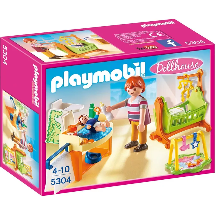 Playmobil 5304 - Babyzimmer mit Wiege