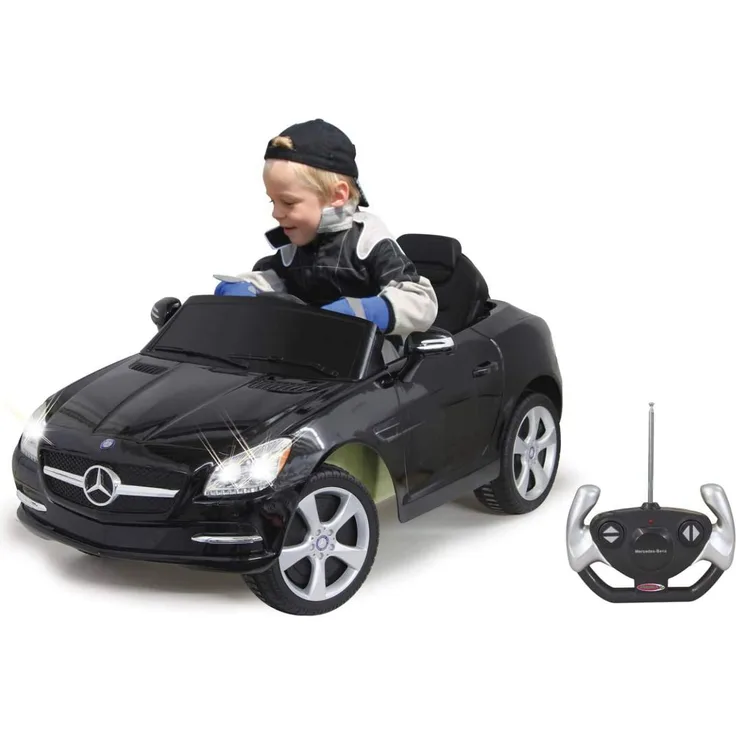 Jamara Kids - Ride on Car, Mercedes Benz SLK 2010, schwarz