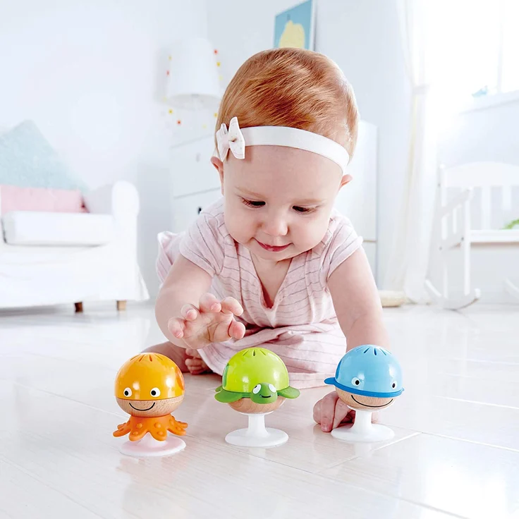 Hape E0330 Saugnapf Rasselset - Preisvergleich – Bild 3