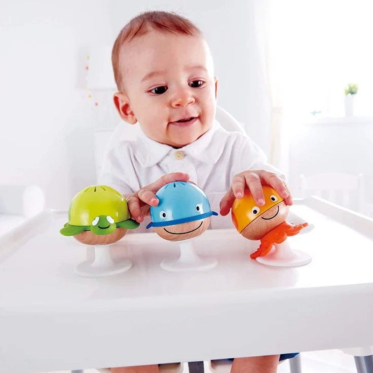Hape E0330 Saugnapf Rasselset - Preisvergleich – Bild 4