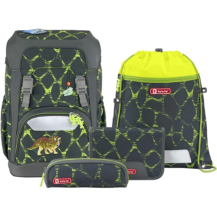 Step by Step Giant Schulrucksack-Set 5 tlg. Dino Life