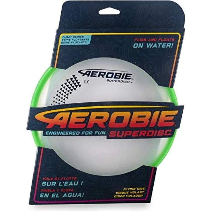 Aerobie 6046399 - Superdisc, Frisbee für präzise Würfe, farblich sortiert, 1x Stück, zufällige Auswahl – Bild 8