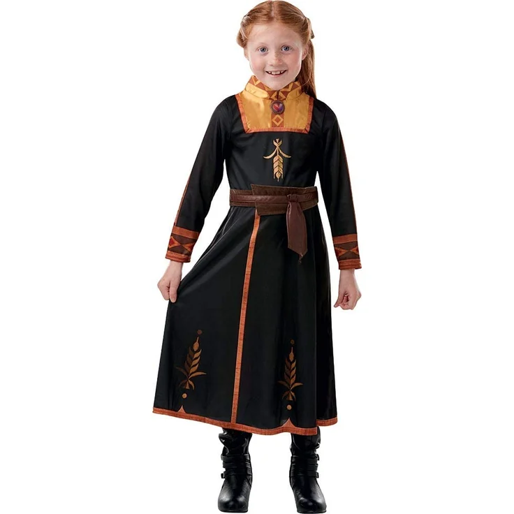 Disney Kostüm für Kinder „Anna“ aus „Die Eiskönigin 2“ S bunt – Bild 8