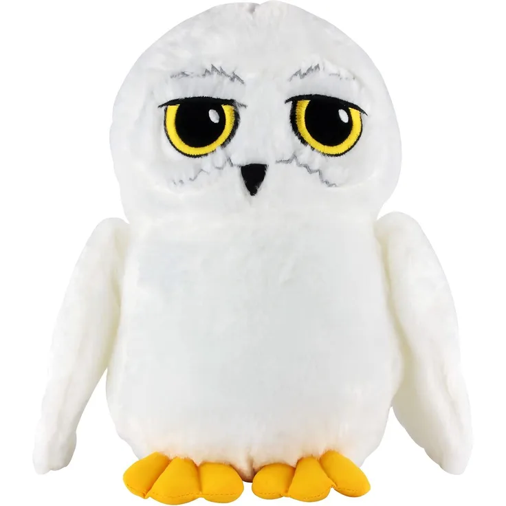 P:os 33891 - Harry Potter Plüschfigur Hedwig, ca. 23 cm groß, originalgetreu gestaltet, aus weichem Polyester, ein Muss für alle Fans des bekannten Zauberers