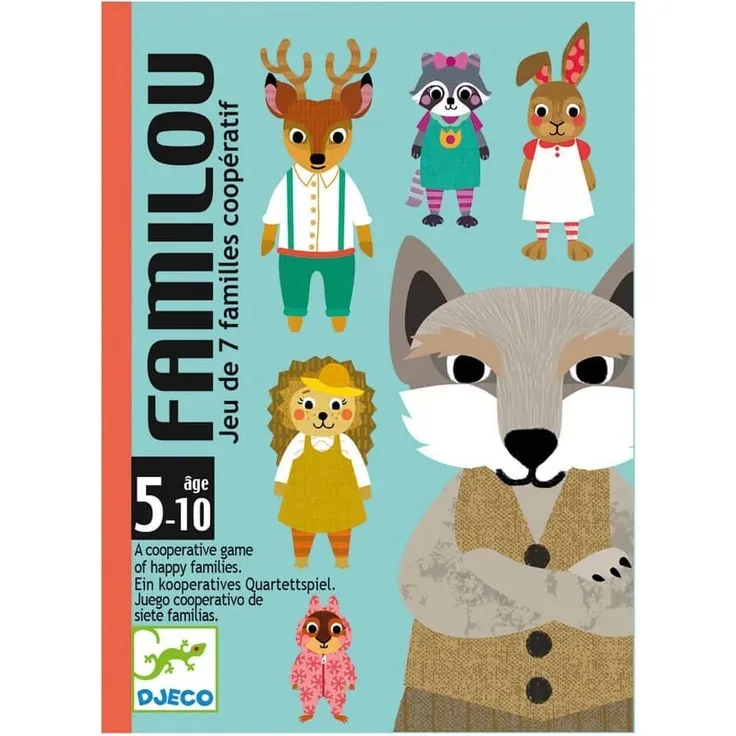 DJECO Spielkarten: Familou