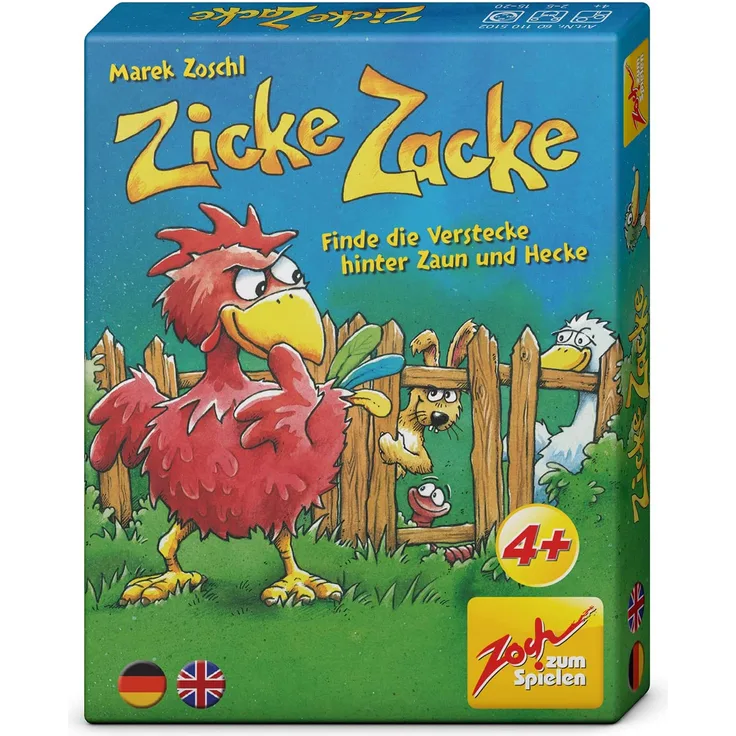 Zoch 601105102 Zicke Zacke, Kartenspiel