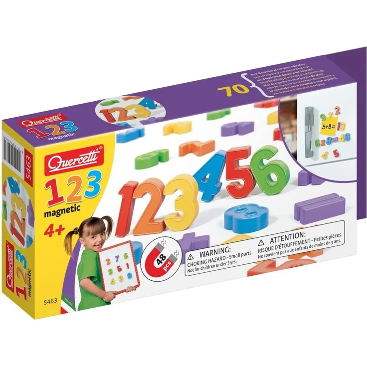Quercetti Magnetic numbers 48 pcs. (040-5463)