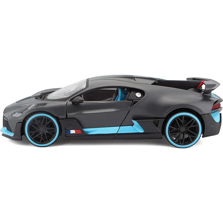 Maisto 531526 Bugatti Divo Modellauto im Maßstab 1:24, dunkelgrau – Bild 10