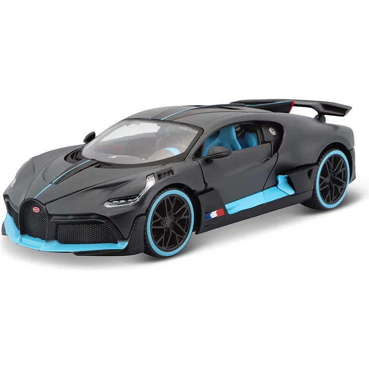 Maisto 531526 Bugatti Divo Modellauto im Maßstab 1:24, dunkelgrau