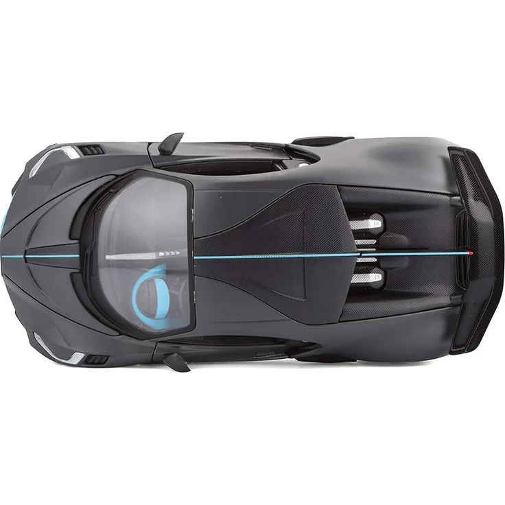 Maisto 531526 Bugatti Divo Modellauto im Maßstab 1:24, dunkelgrau – Bild 11