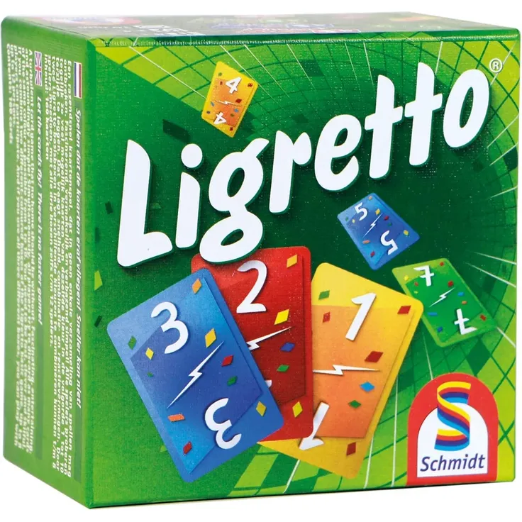 Schmidt Ligretto-Kartenspiel, grüne Edition