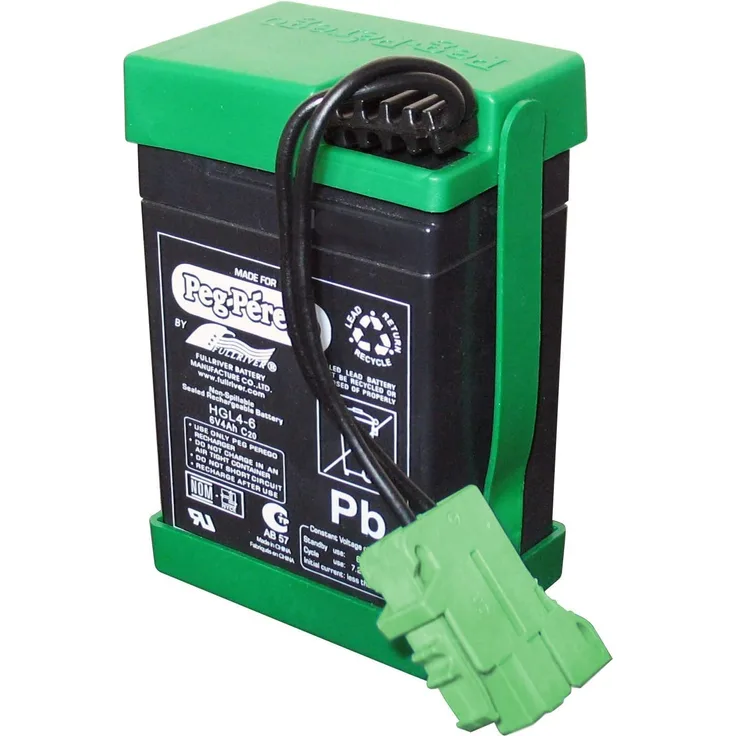 Peg Perego S.p.A Y/KB0030 - 6V Batterie 4,5Ah f. Fahrzeuge 6V